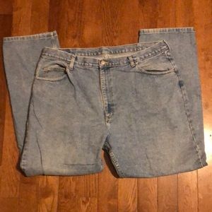Wrangler Faded Denim Jeans
